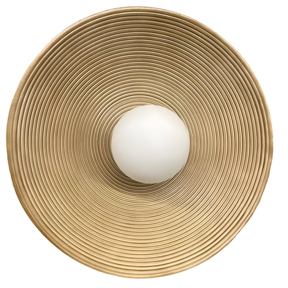 Wandlamp Rond Maan Design LED G4 Japandi Scandinavisch Ø20 Ø50