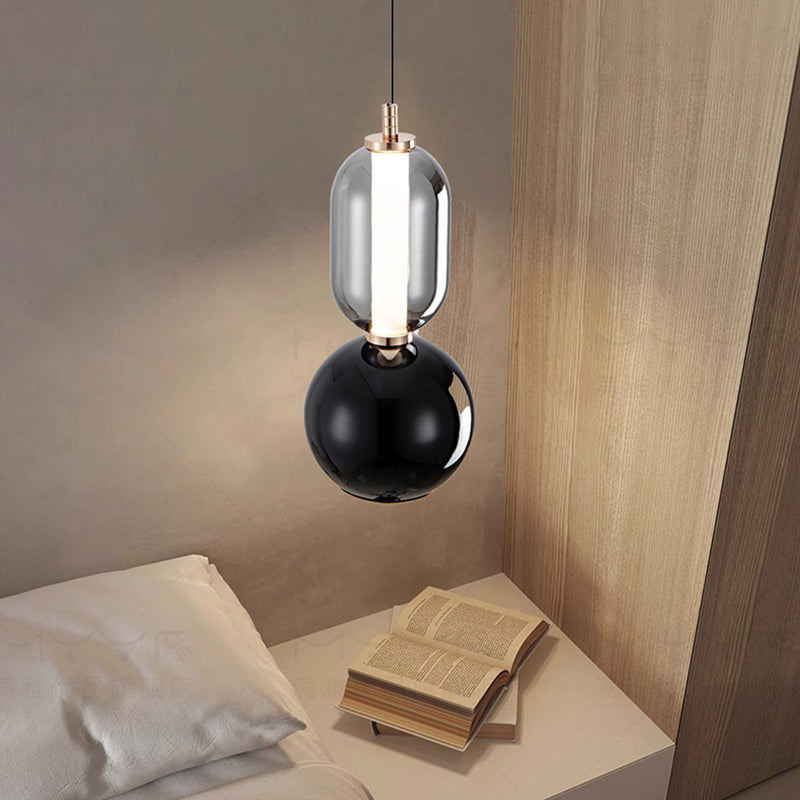 Virel Iron | Glasten Pendel Lamp | Modern en Functioneel