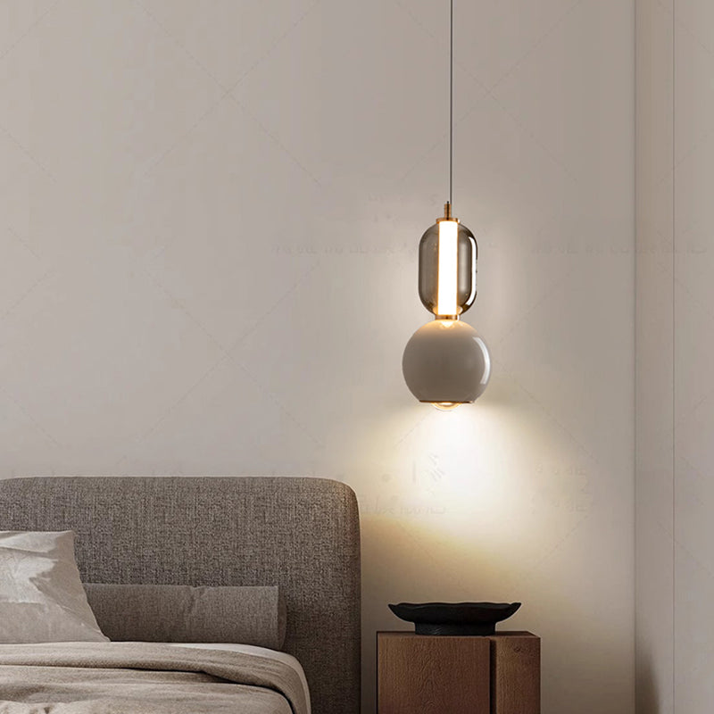 Virel Iron | Glasten Pendel Lamp | Modern en Functioneel