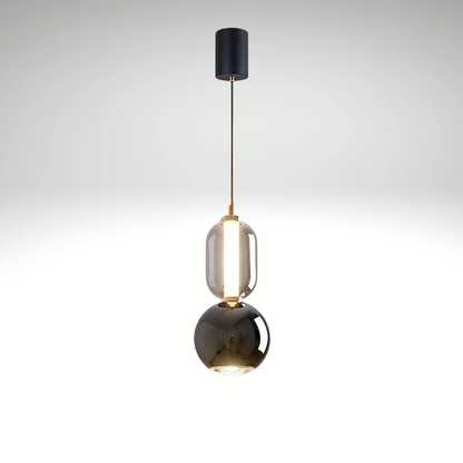 Virel Iron | Glasten Pendel Lamp | Modern en Functioneel