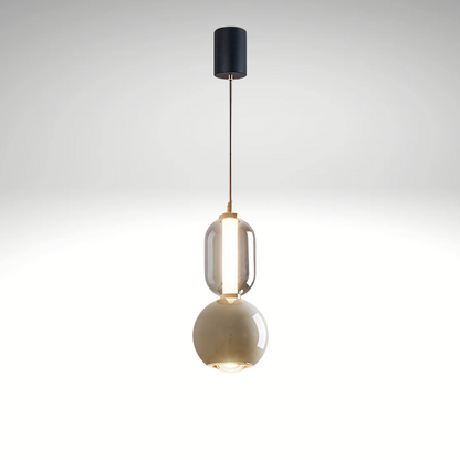 Virel Iron | Glasten Pendel Lamp | Modern en Functioneel