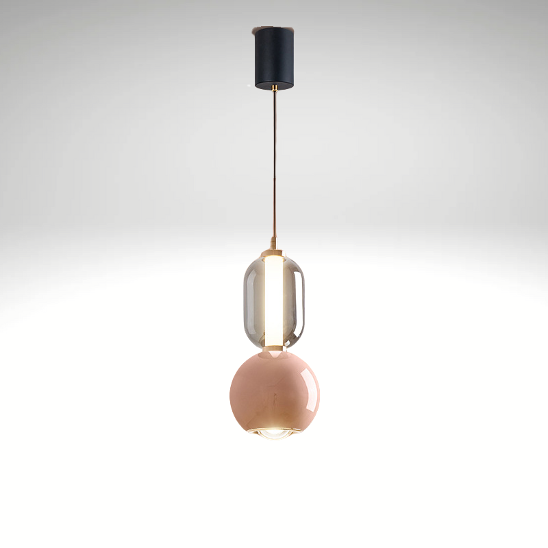 Virel Iron | Glasten Pendel Lamp | Modern en Functioneel