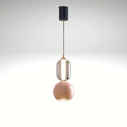 Virel Iron | Glasten Pendel Lamp | Modern en Functioneel