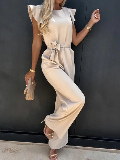 Zomerse Mouwloze Jumpsuit Vrouwelijk Model - StudioMarella