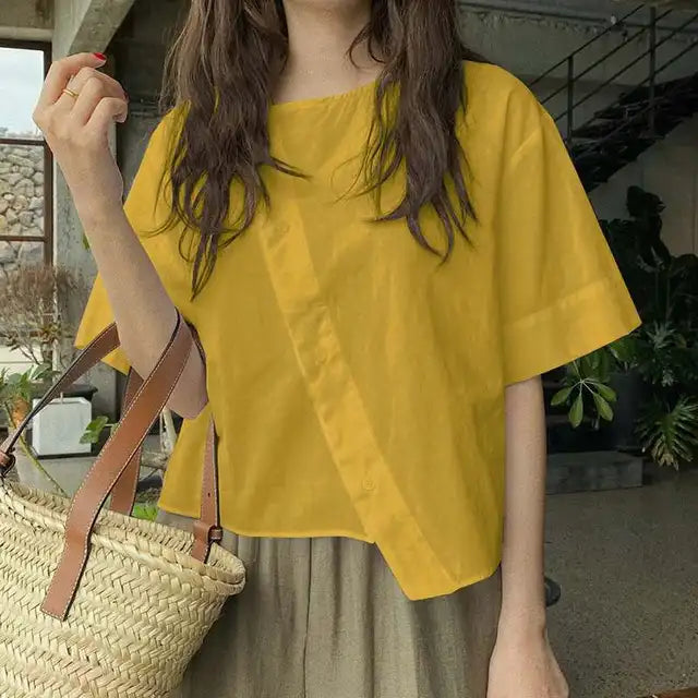 Vrouwelijke Zomer Blouses Mode