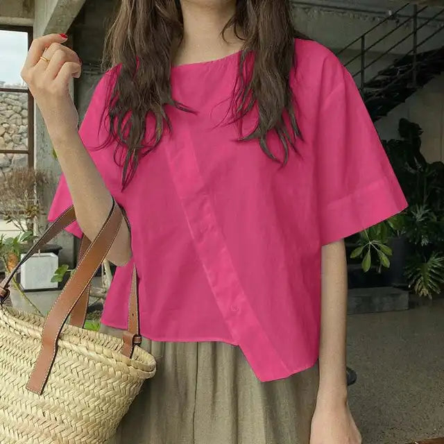Vrouwelijke Zomer Blouses Mode