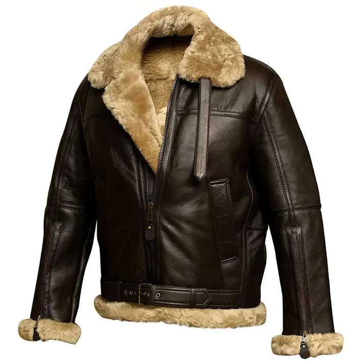 Vortex | Comoda Giacca Pelle Uomo Stile Bomber 1