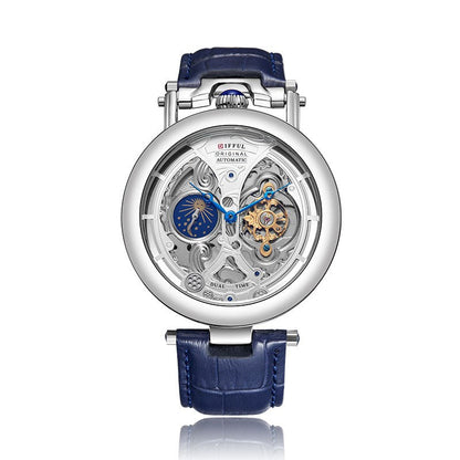 Vortex | Elegant Automatisch Herenhorloge met Skelet Wijzerplaat 2