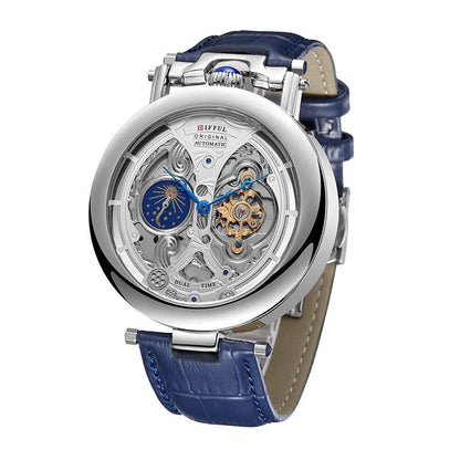 Vortex | Elegant Automatisch Herenhorloge met Skelet Wijzerplaat 5