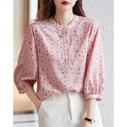 Vrouwelijke Blouses Lente Zomer Stijl Vrolijk - StudioMarella