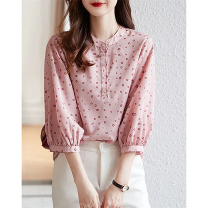 Vrouwelijke Blouses Lente Zomer Stijl Vrolijk