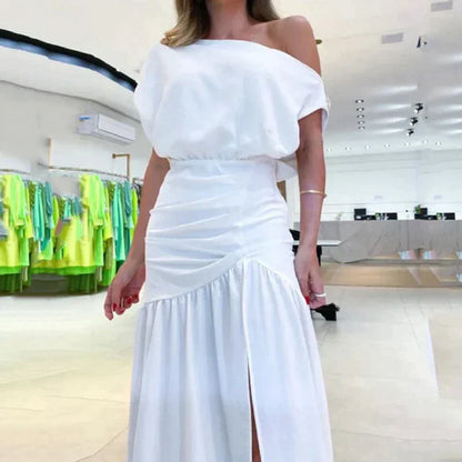 Klassieke Jurk Elegante Stijl Voor Vrouw