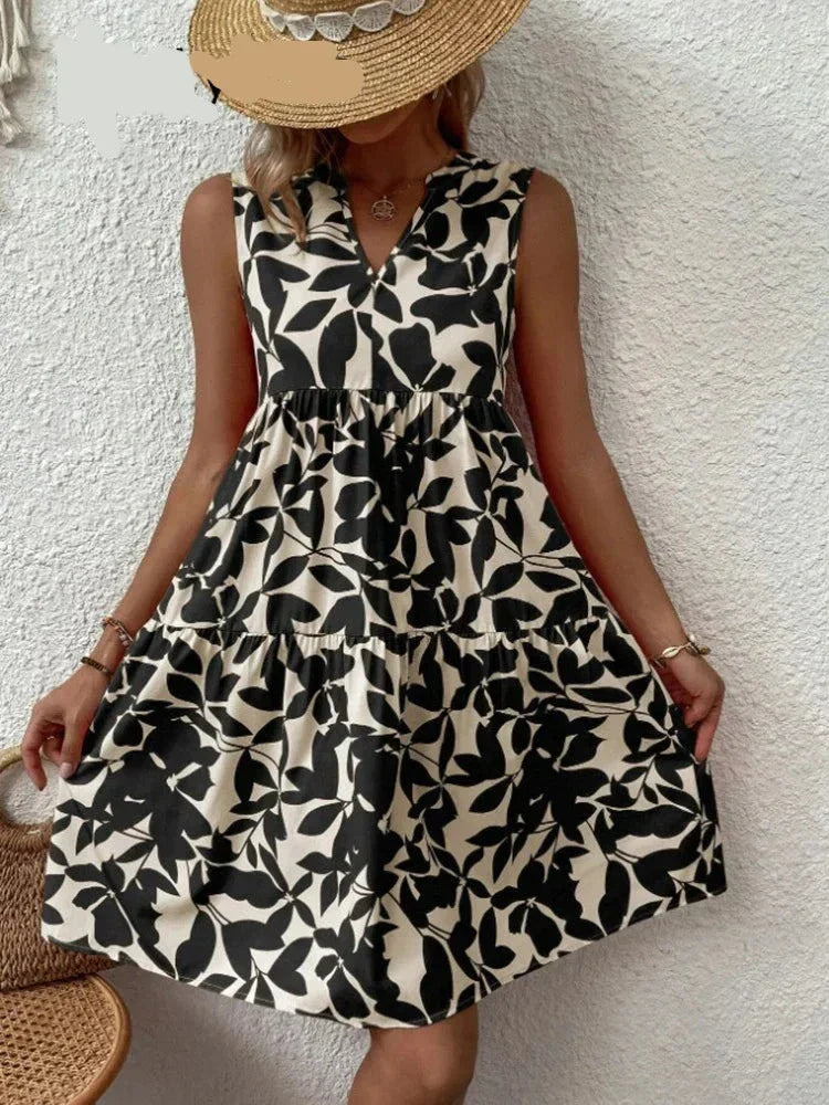 Zomerjurk Mini Boho Stijl