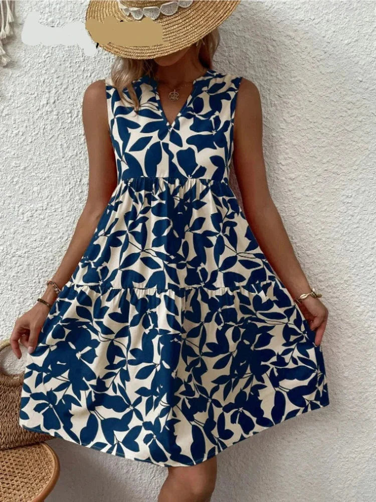 Zomerjurk Mini Boho Stijl