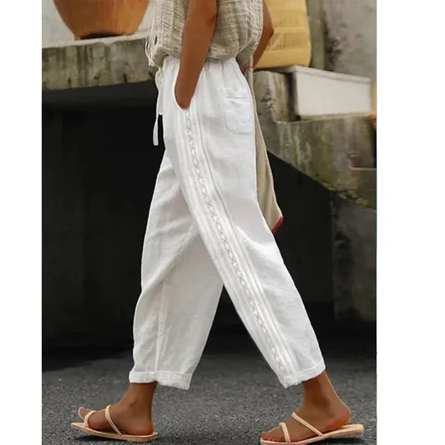 Strandbroek Heren Elastisch met Trekkoord Comfortabel - StudioMarella