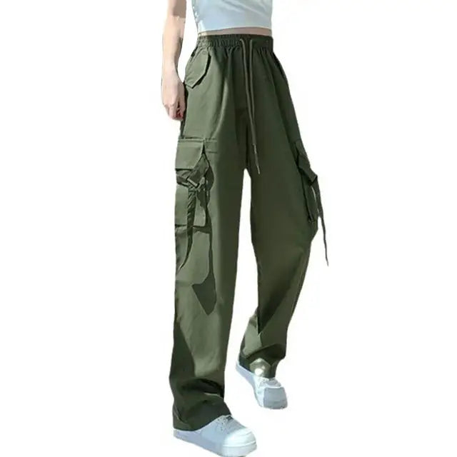 Dames Cargo Broek Met Veel Zakken Comfortabel Moda