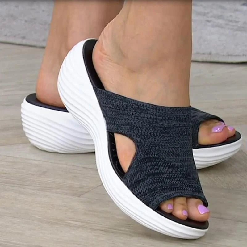 Orthopedische Slippers Zomers voor Dames en Heren Leer - StudioMarella
