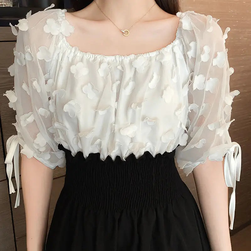 Zomerjurk Sexy Bloem met Korte Rok