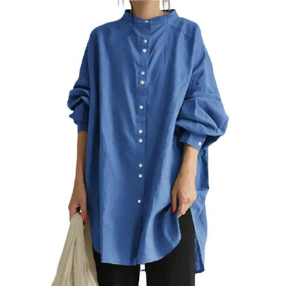 Dames Blouse Lange Mouw Stijlvol Elegance - StudioMarella