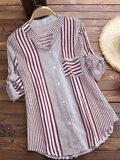 Tuniek Fleur Gestreept Voorjaarslook