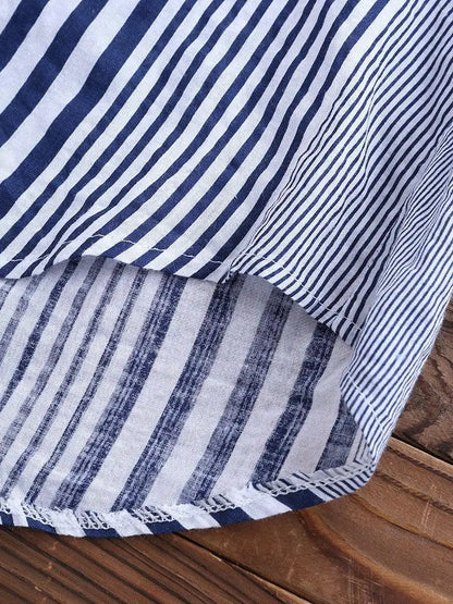 Tuniek Fleur Gestreept Voorjaarslook