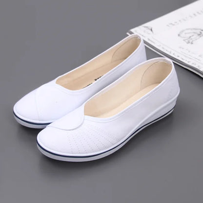 Dames Loafers Comfortabel Leer Zwart Stijlvol