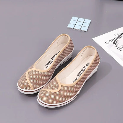 Dames Loafers Comfortabel Leer Zwart Stijlvol