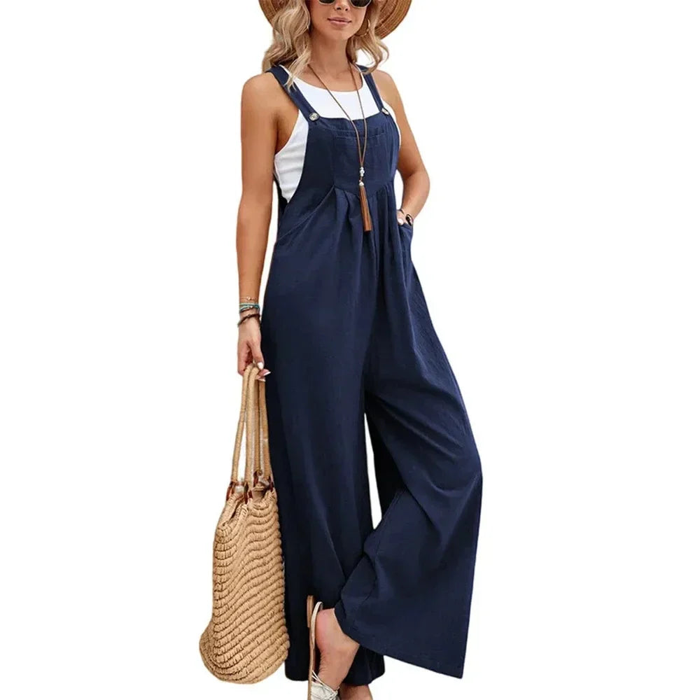 Vrouwelijke Zomeroverall Korte Broek Stijlvol