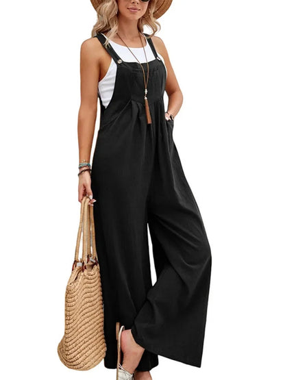 Vrouwelijke Zomeroverall Losse Fit