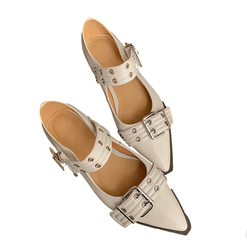 Dames Sandalen Met Hoge Hak en Elegant Ontwerp