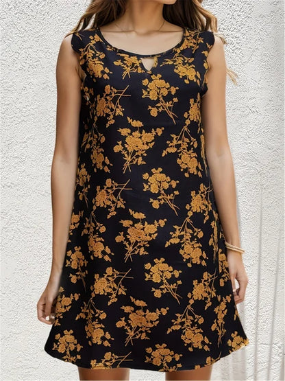 Zomerjurk Bloemenprint Mini Jurk Vrouwelijk - StudioMarella
