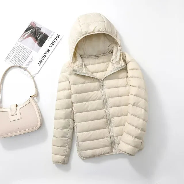 Lichtgewicht Puffer Jas Warm en Waterdicht Compacteren