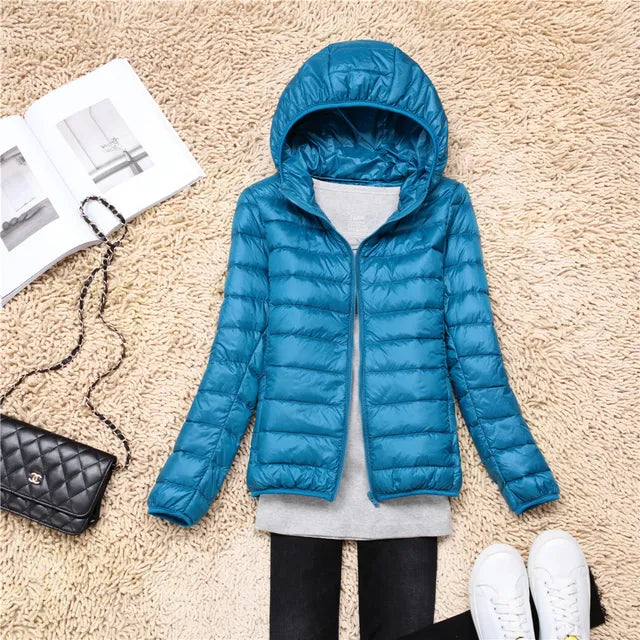 Lichtgewicht Puffer Jas Warm en Waterdicht Compacteren