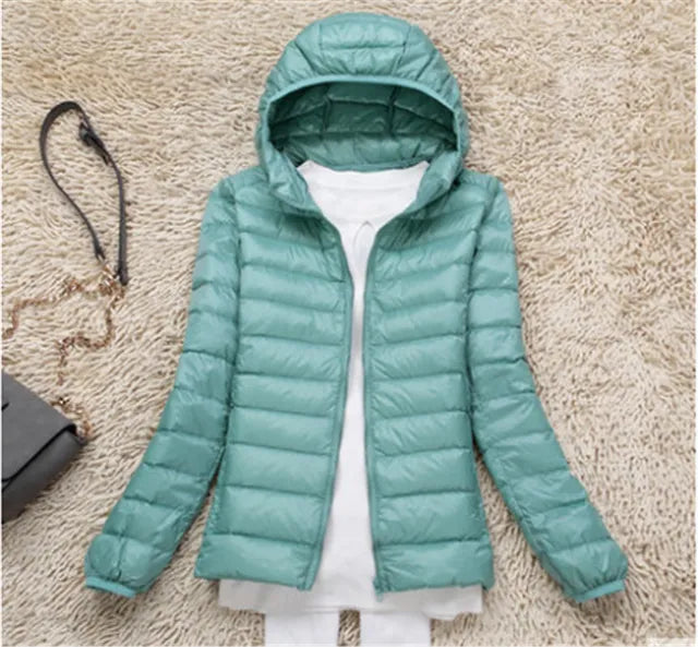 Lichtgewicht Puffer Jas Warm en Waterdicht Compacteren