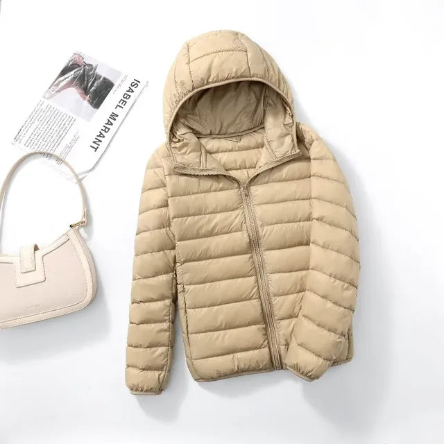 Lichtgewicht Puffer Jas Warm en Waterdicht Compacteren