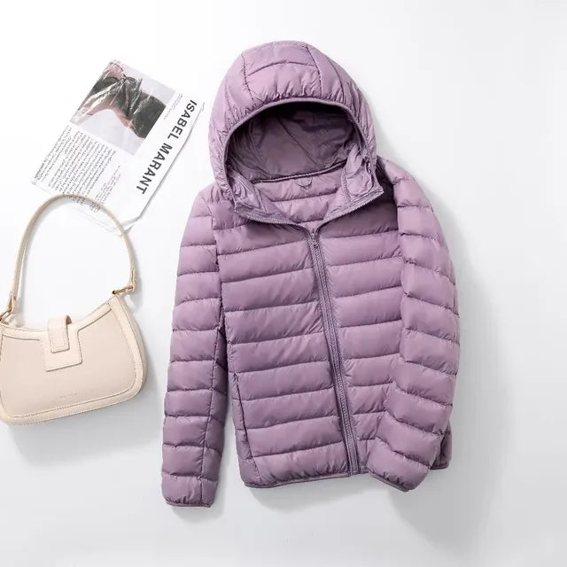 Lichtgewicht Puffer Jas Warm en Waterdicht Compacteren