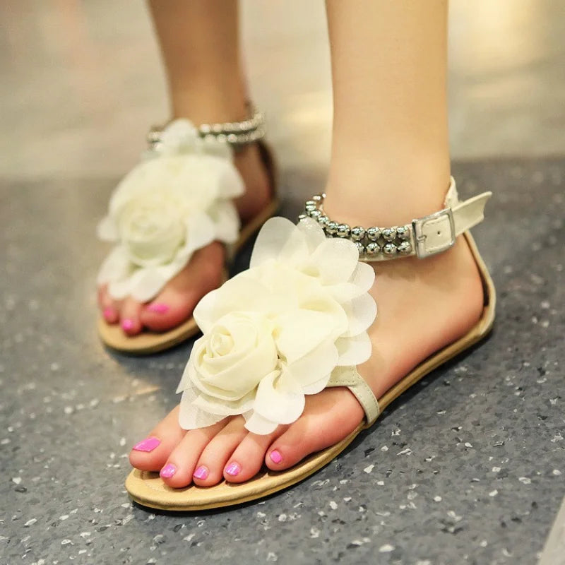 Zomersandalen Bohemian Stijl voor Vrouw