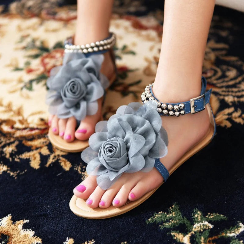 Zomersandalen Bohemian Stijl voor Vrouw