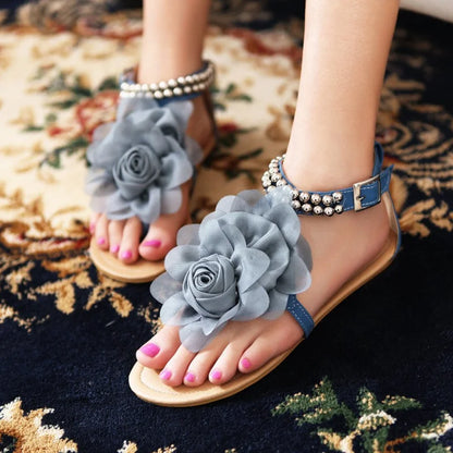 Zomersandalen Bohemian Stijl voor Vrouw