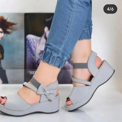 Dames Sandalen met Sleehak Zomer Collectie