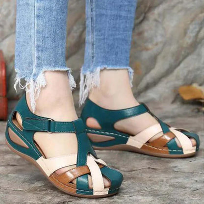 Zomer Sandalen Lage Hakken Comfortabele Mode Dameschoenen
