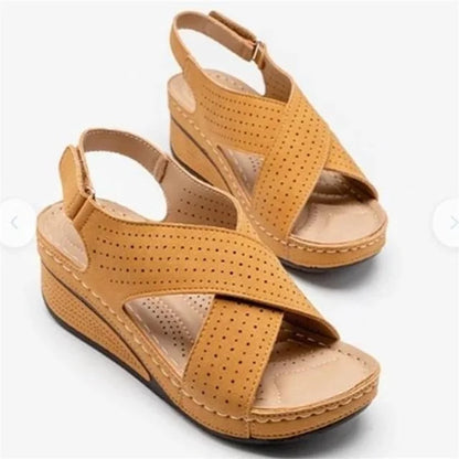 Dames Zomersandalen Holle Wiggen Comfortabel