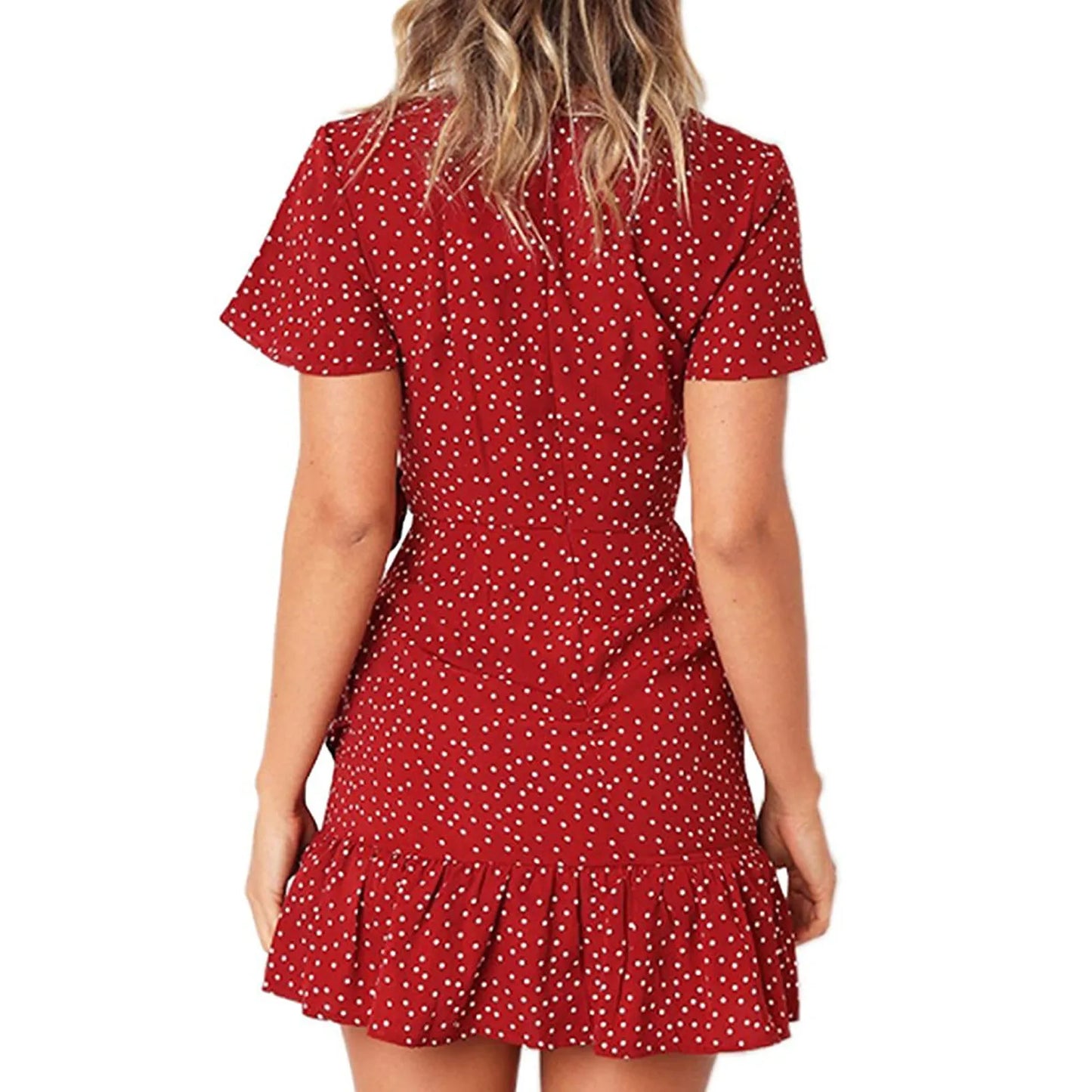 Mini Jurk Bloemenprint Vrouwelijke Zomerjurk