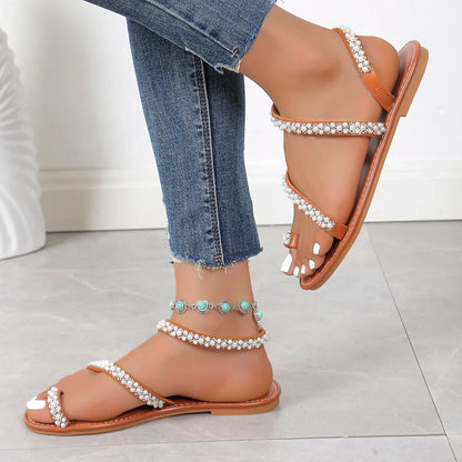 Strand Flip-flops Glanzend Zomer Sandalen