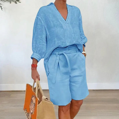 Luxe Tweedelige Set Comfortabel voor Vrouw