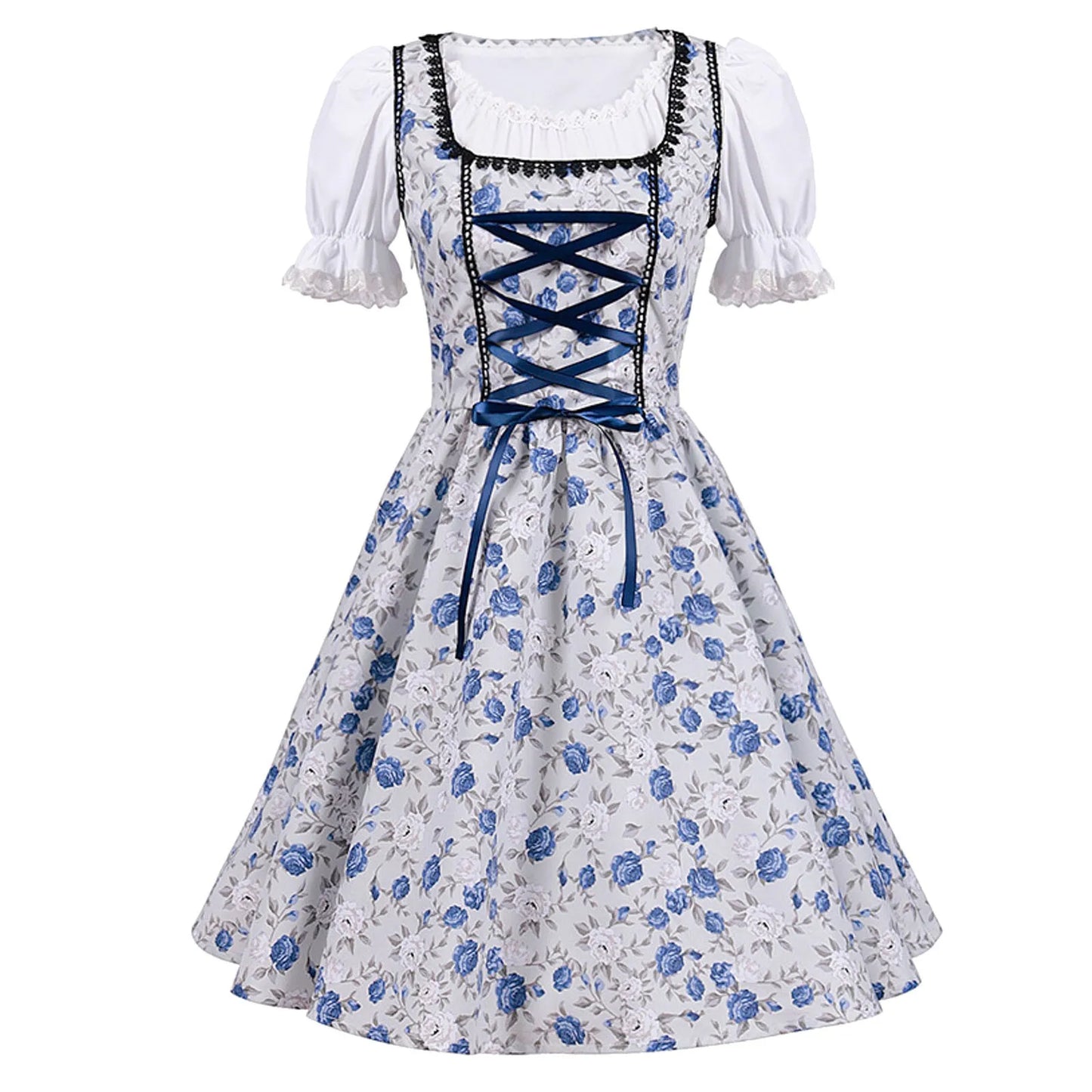 Traditionele Duitse Dirndl Jurk Oktoberfest Stijl