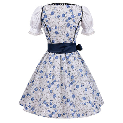 Traditionele Duitse Dirndl Jurk Oktoberfest Stijl