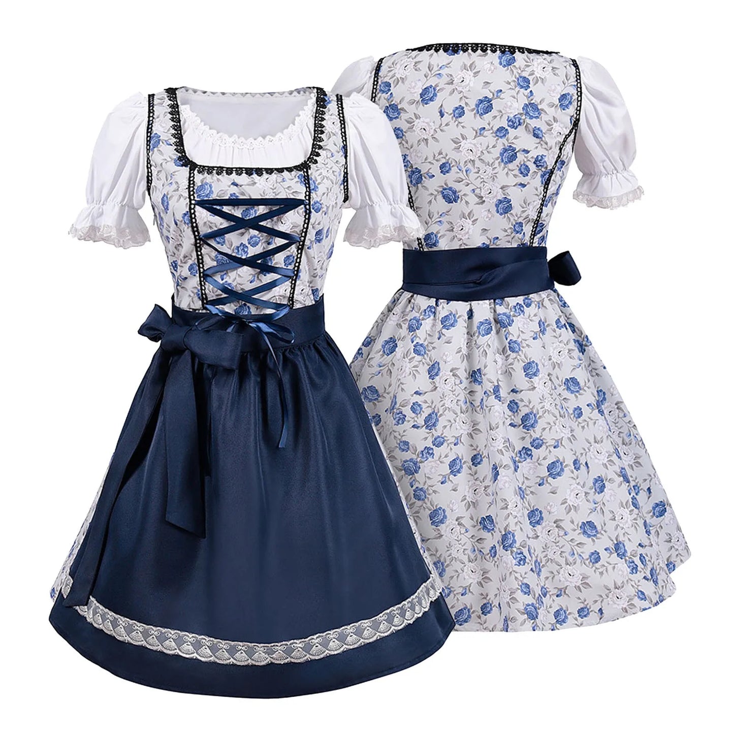 Traditionele Beierse Dirndl Jurk voor Vrouw Oktoberfest
