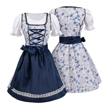 Traditionele Beierse Dirndl Jurk voor Vrouw Oktoberfest
