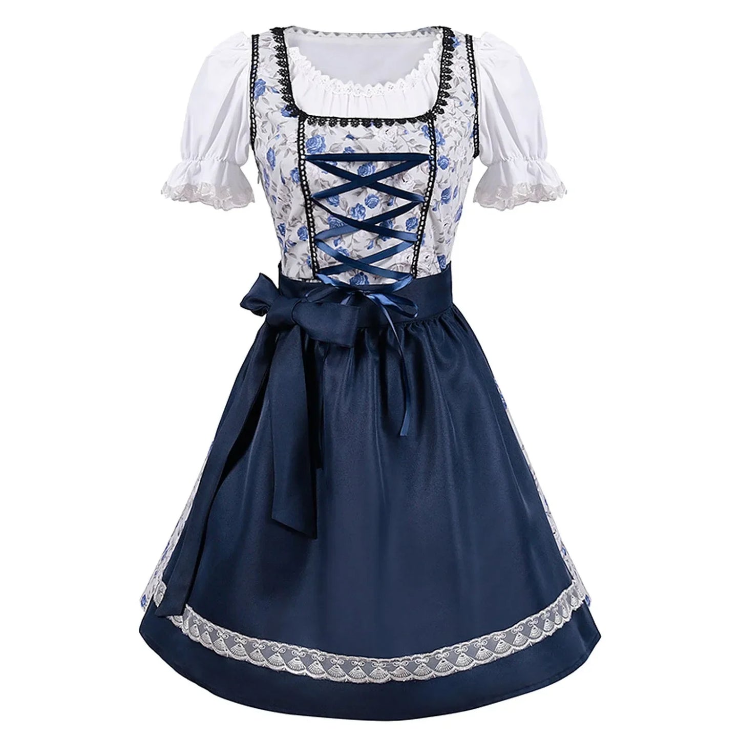 Traditionele Duitse Dirndl Jurk Oktoberfest Stijl